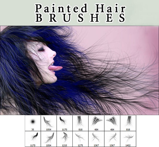 Painted_Hair_by_trisste_brushes