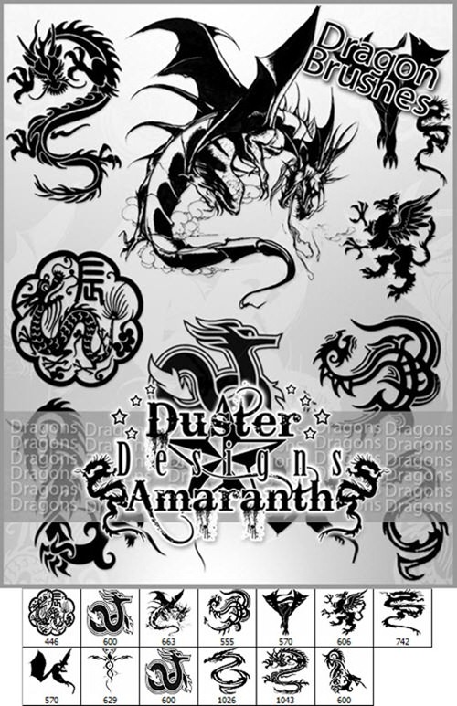 Dragon_Brushes_by_DusterAmaranth