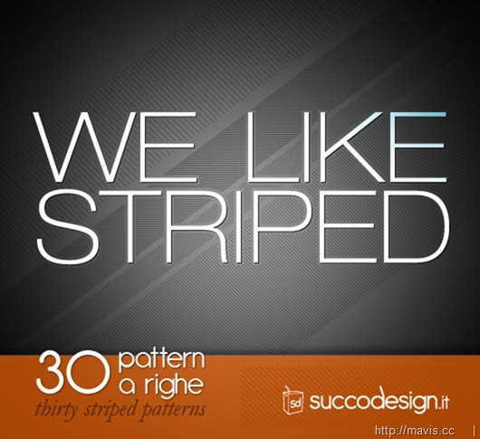 WE_LIKE_STRIPED_(30_pattern_a_righe)_by_succodesign[punto]it